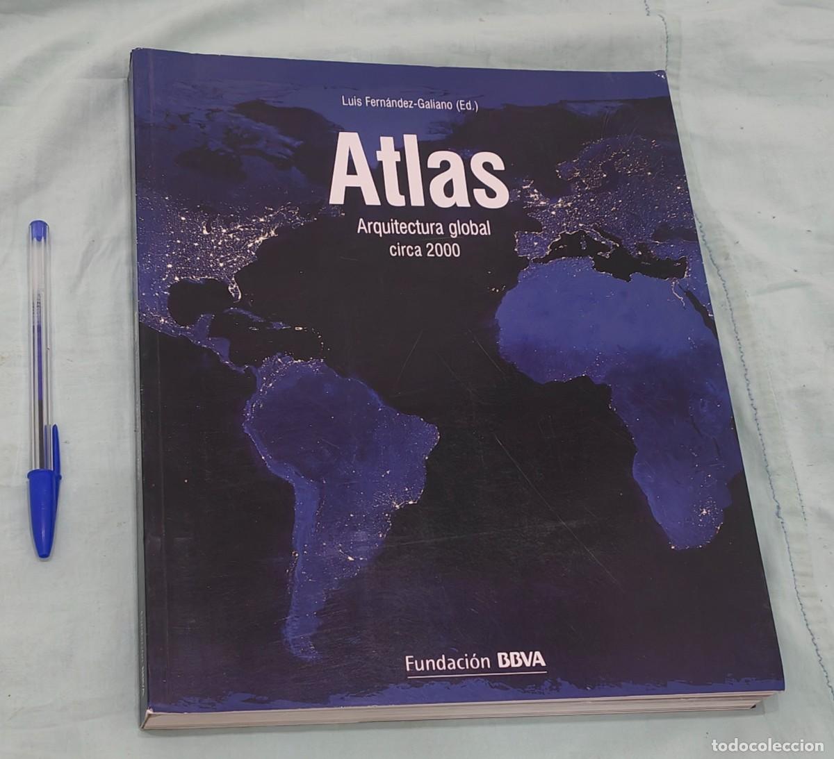 Libros de segunda mano: ATLAS.Arquitectura global 2000,del Mundo , muy ilustrado,papel y fotos gran calidad