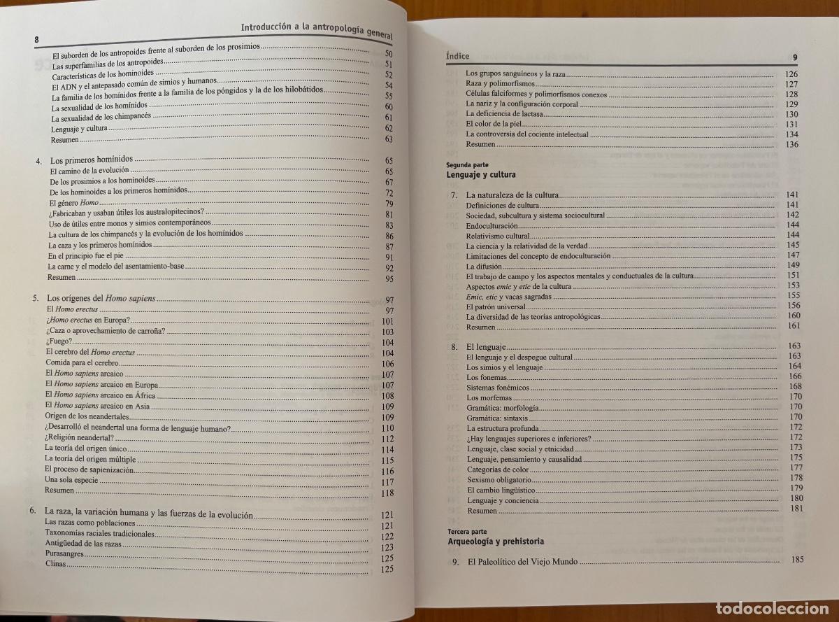 Libros de segunda mano: ANTROPOLOGIA- INTRODUCCION- MARVIN HARRIS- 2004 - Foto 6