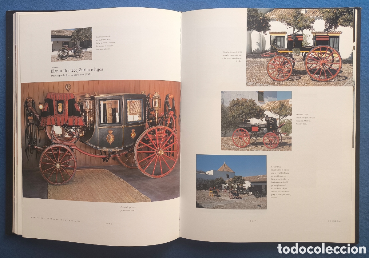 Libros de segunda mano: CARRUAJE ANDALUC&Iacute;A LIBRO DESCATALOGADO - Foto 2