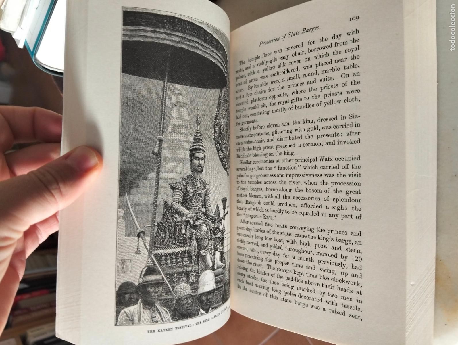 Libros de segunda mano: Historia. Viajes. Raro. Temples and Elephants, Travels in Siam, 1881-1882. VISITA CATALOGO