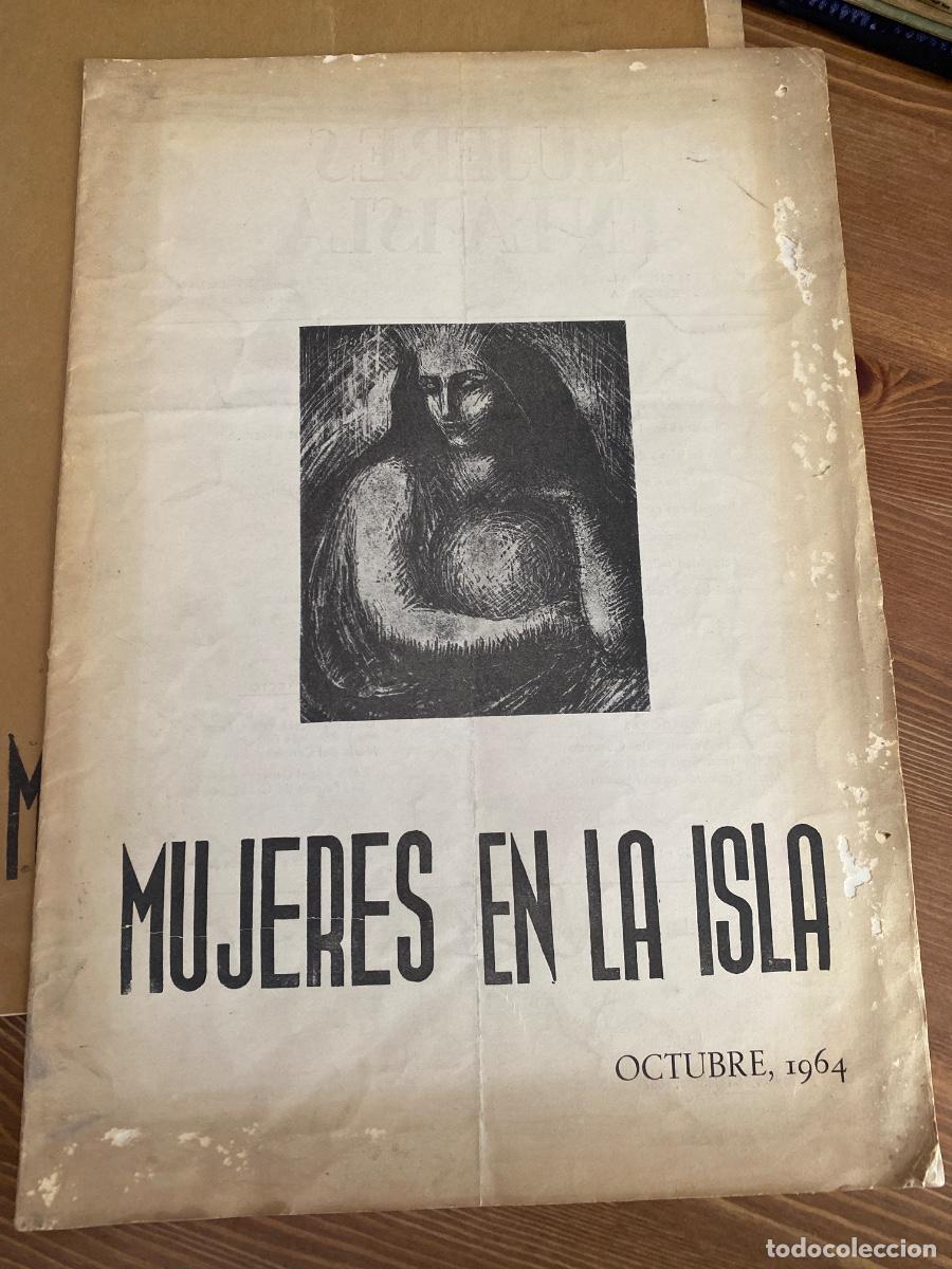 Libros de segunda mano: Mujeres en la Isla revista literaria femenina Las Palmas G Canaria octubre 1964