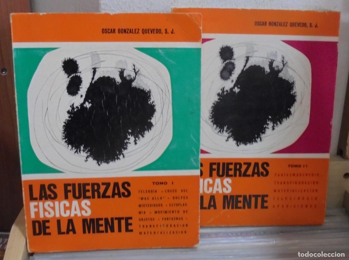 Libros de segunda mano: Las fuerzas f&iacute;sicas de la mente, 2 tomos. Oscar Gonz&aacute;lez Quevedo