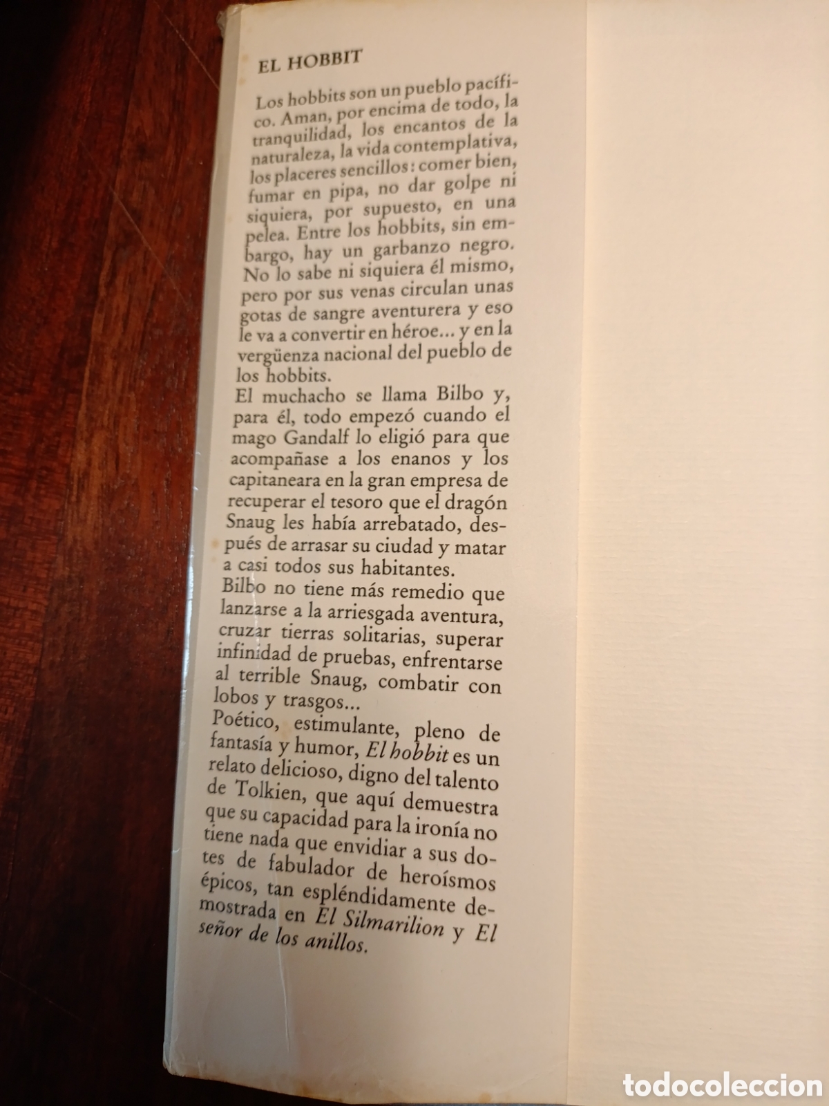 Libros de segunda mano: El Hobbit. J. R.R.TOLKIEN - Foto 2