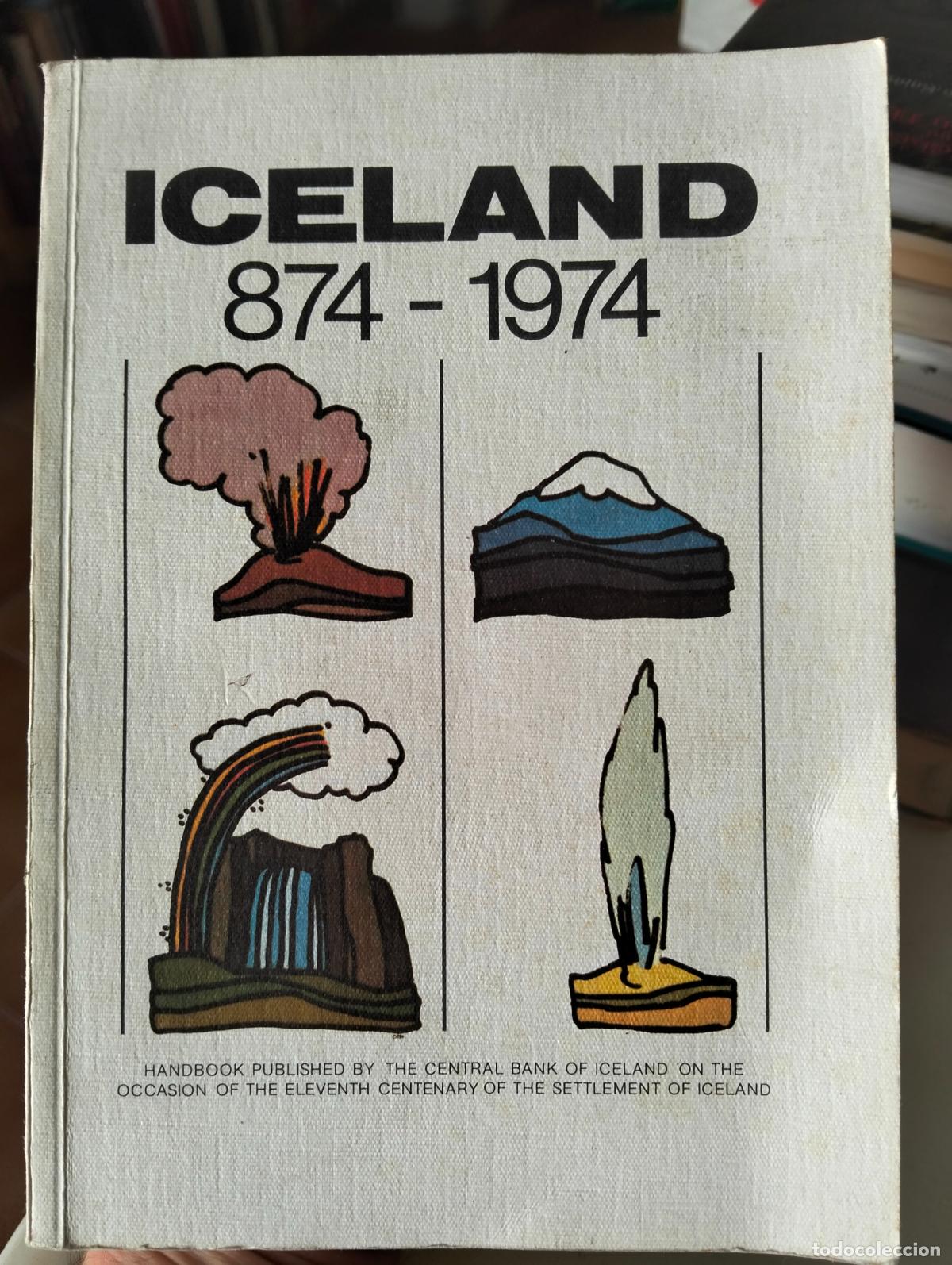 Libros de segunda mano: Historia. Iceland, 874-1974, Handbook, Central Bank, Reykjavik, 1975. VISITA MI CATALOGO