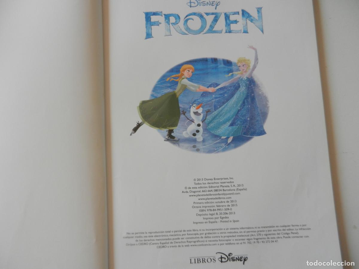 Libros de segunda mano: FROZEN - DISNEY - COL GRAN LIBRO DE LA PELICULA - 2015 - Foto 2