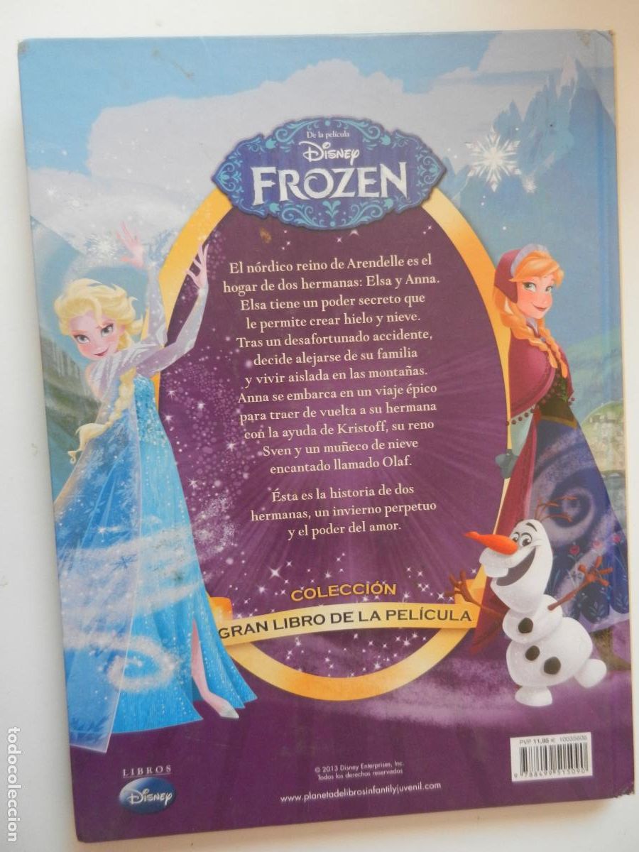Libros de segunda mano: FROZEN - DISNEY - COL GRAN LIBRO DE LA PELICULA - 2015 - Foto 5