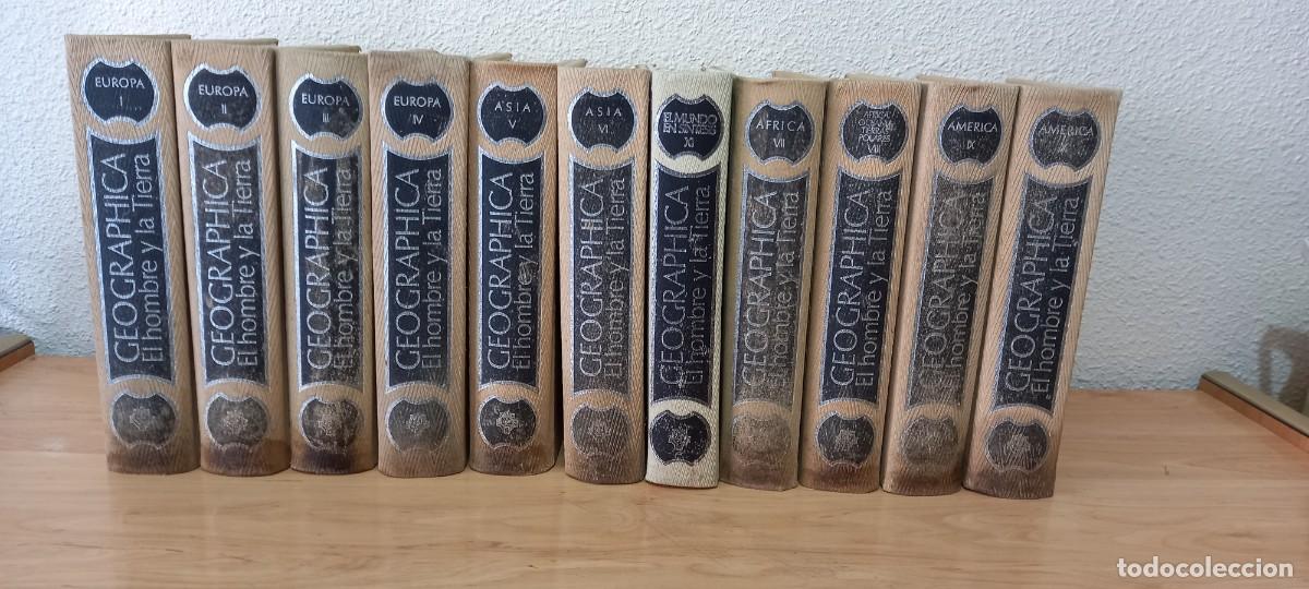 Libros de segunda mano: Colecci&oacute;n de Libros Geographica El Hombre y la Tierra