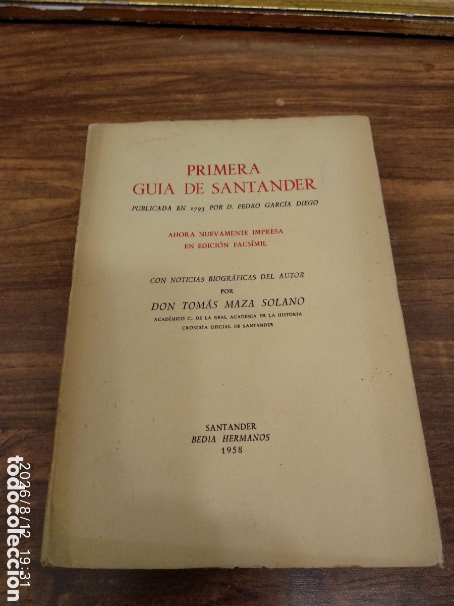 Libros de segunda mano: Primera guia de Santander - Foto 2