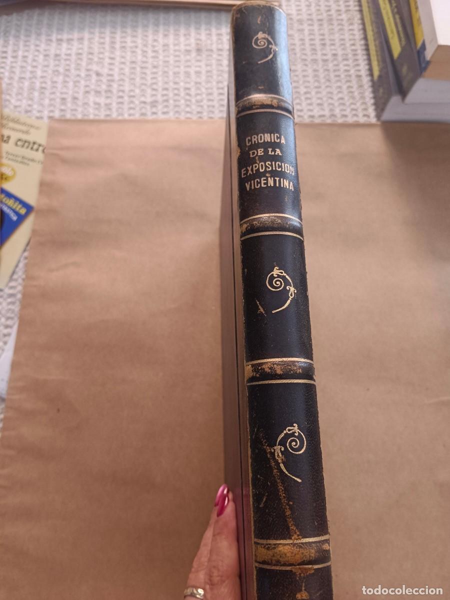 Second hand books: CRONICA DE LA EXPOSICION VICENTINA - Francisco de P. Momblanch y Gonzalbez