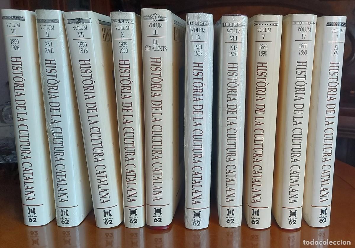 Second hand books: HISTORIA DE LA CULTURA CATALANA EN 10 VOL&Uacute;MENES,
