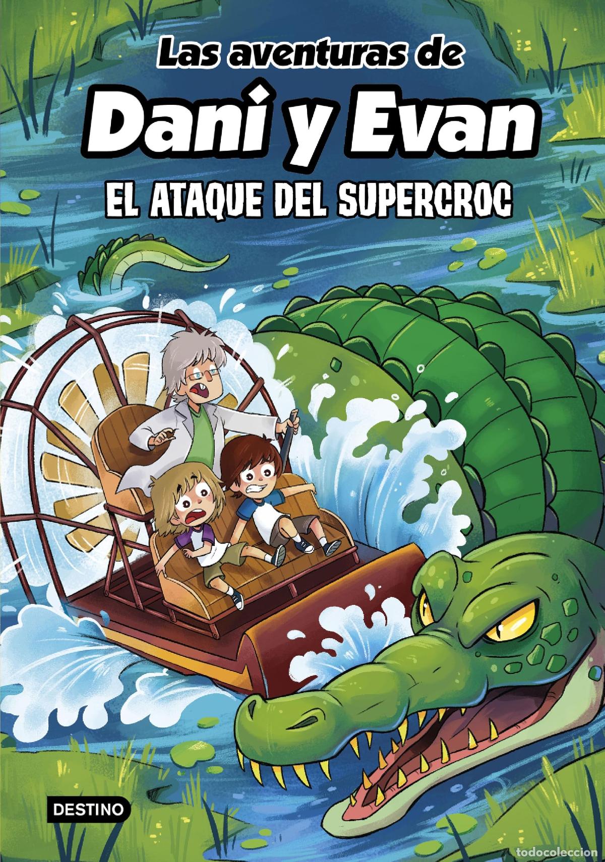 Libros de segunda mano: Las aventuras de Dani y Evan 11. El ataque del supercroc (J&oacute;venes influencers)