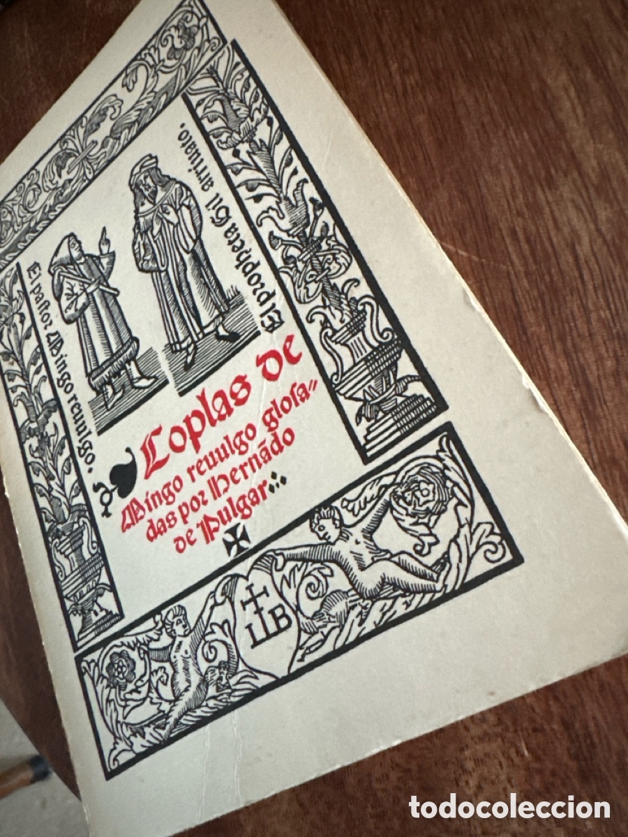 Libros de segunda mano: Facs&iacute;mil de las Coplas de Mingo Revulgo - Foto 1