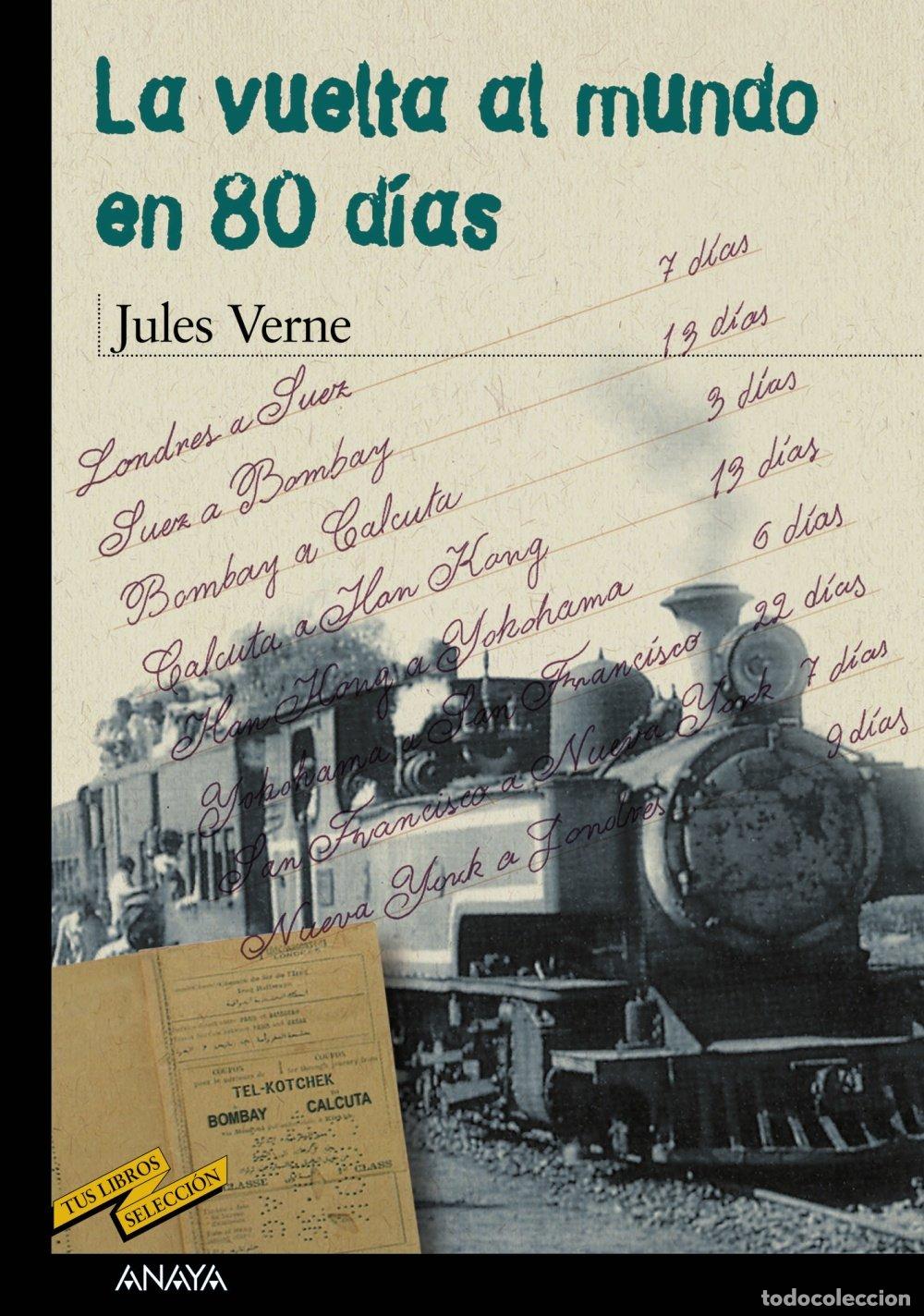 Libros de segunda mano: La vuelta al mundo en 80 d&iacute;as (CL&Aacute;SICOS - Tus Libros-Selecci&oacute;n)