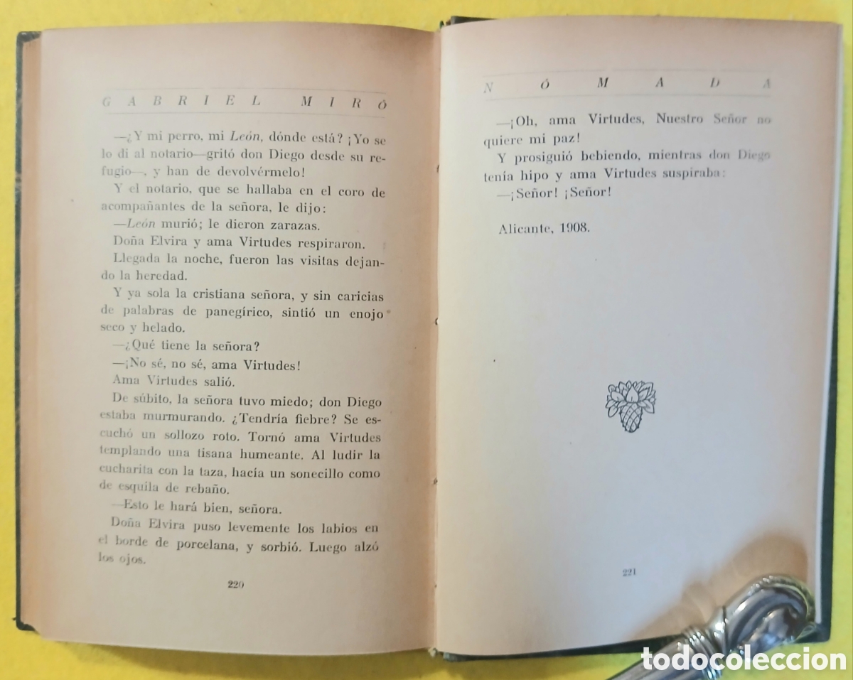 Libros de segunda mano: la Novela de mi amigo, por Gabriel Mir&oacute;. - Foto 10