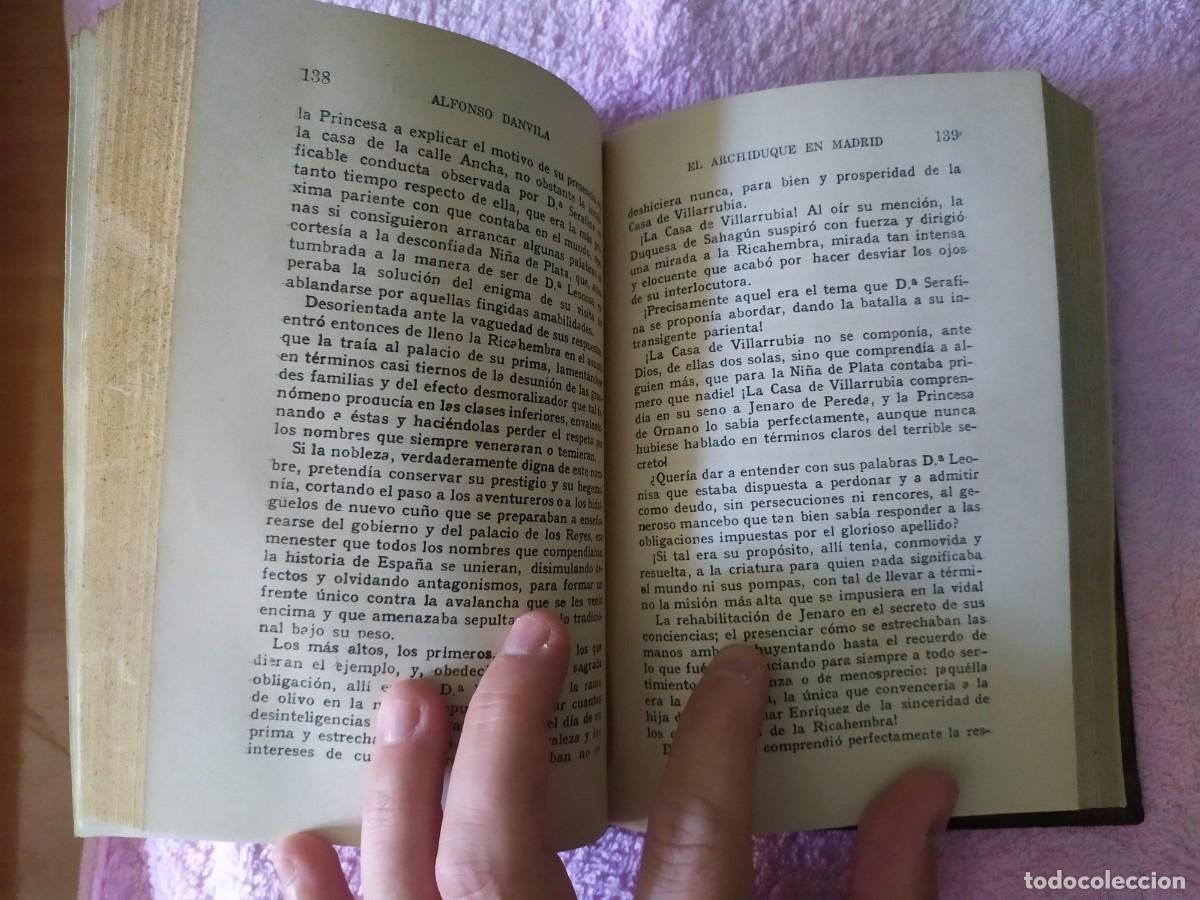 Libros de segunda mano: Alfonso Danvila - El archiduque en Madrid 1941 - Foto 6
