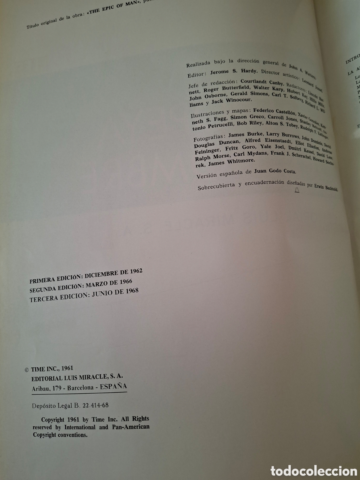 Libros de segunda mano: LA EPOPEYA DEL HOMBRE (LIFE) - Foto 4
