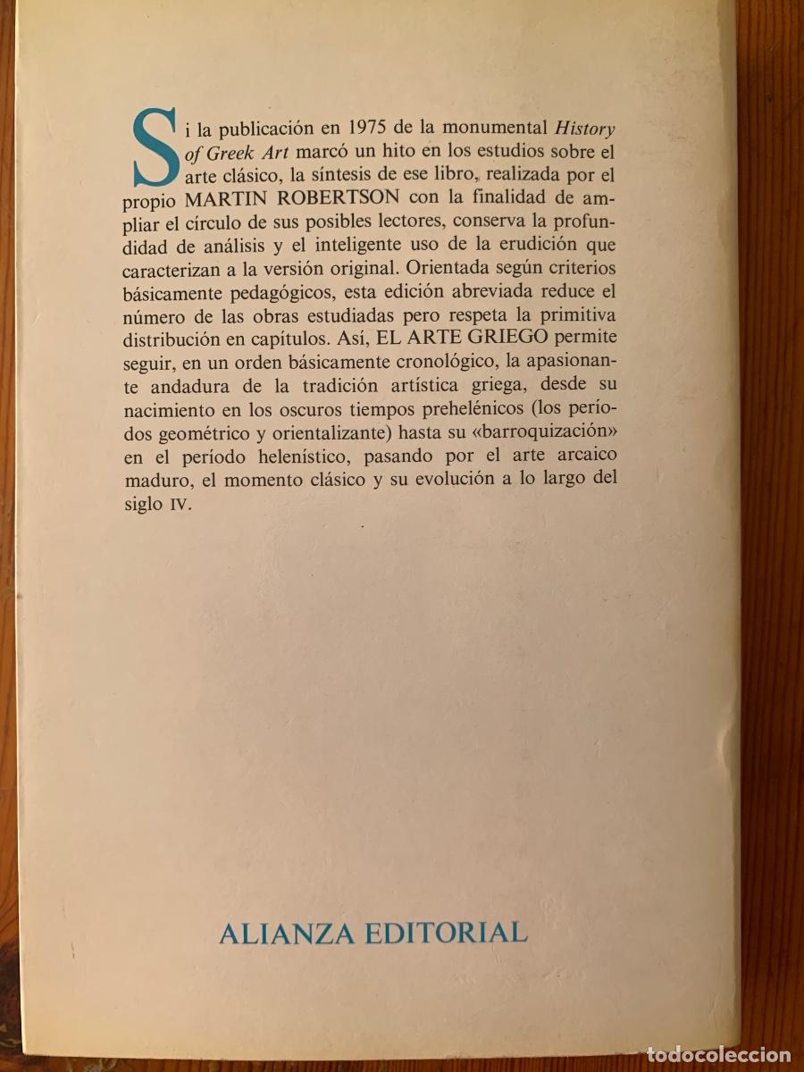Libros de segunda mano: El Arte Griego (Bols 21) - Foto 6