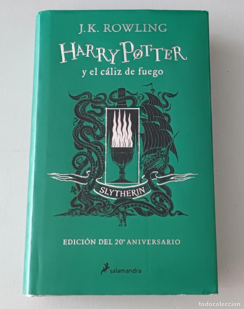 Libros de segunda mano: HARRY POTTER Y EL C&Aacute;LIZ DE FUEGO - EDICI&Oacute;N 20&ordm; ANIVERSARIO SLYTHERIN - J.K. ROWLING - SALAMANDRA