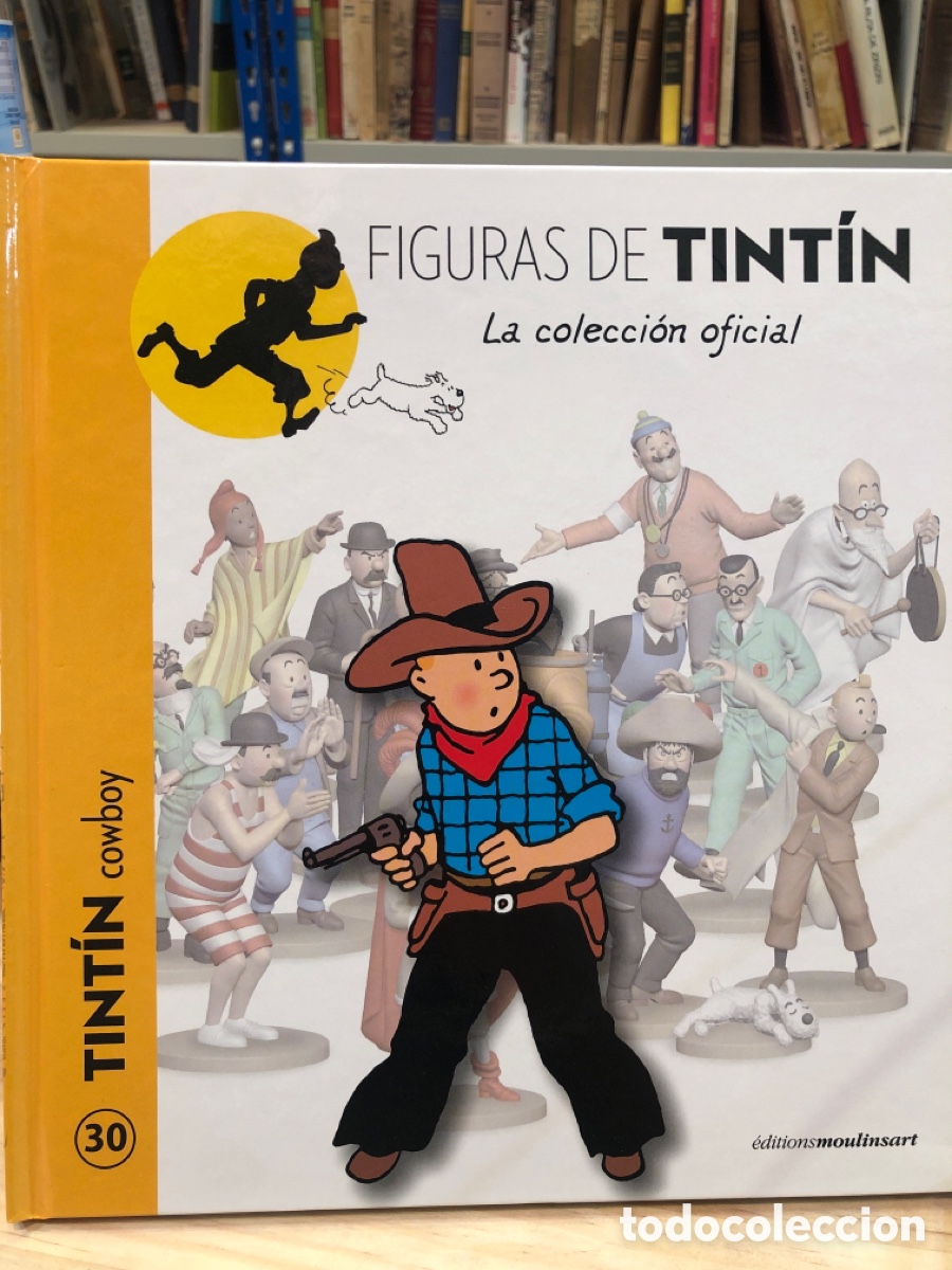 Libros de segunda mano: Figuras de Tint&iacute;n. N. 30. Tint&iacute;n Cowboy
