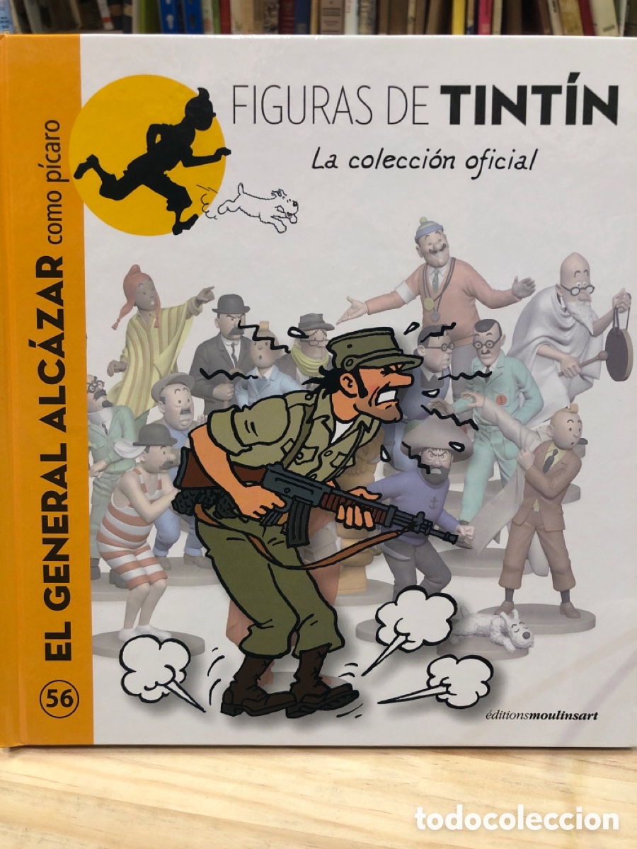 Libros de segunda mano: Figuras de Tint&iacute;n, N. 56. El General Alcaz&aacute;r