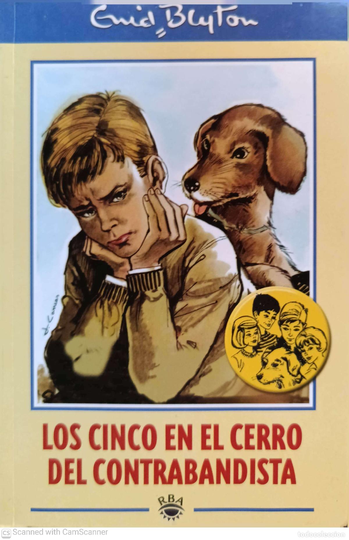 Libros de segunda mano: Los cinco en el cerro del contrabandista - Enid Blyton