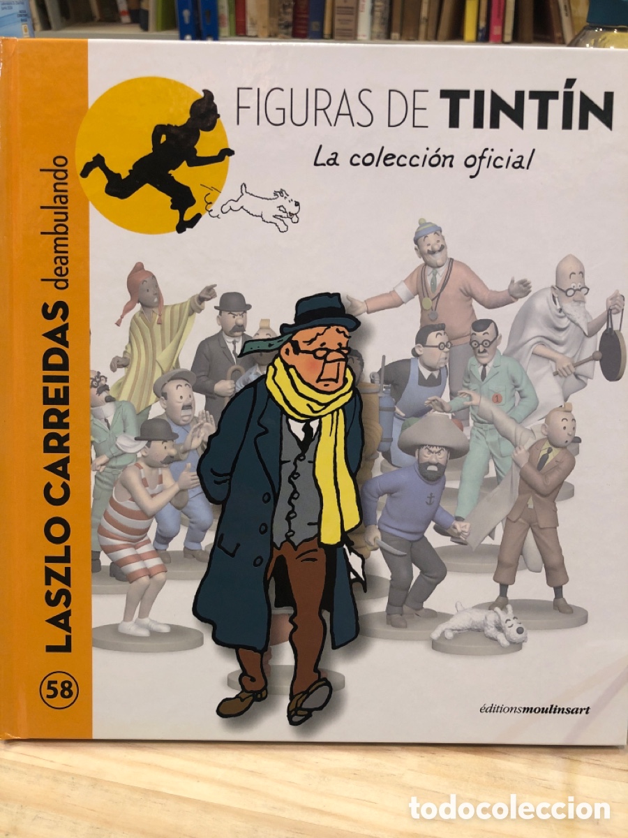 Libros de segunda mano: Figuras de Tint&iacute;n, N. 58. Laszlo Careidas deambulando