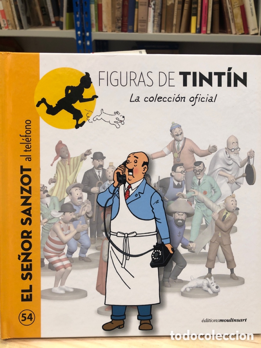 Libros de segunda mano: Figuras de Tint&iacute;n, N. 54. El se&ntilde;or Sanot al tel&eacute;fono