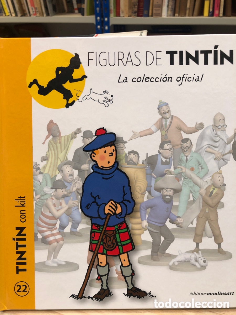 Libros de segunda mano: Figuras de Tint&iacute;n, N. 22. Tint&iacute;n con kilt