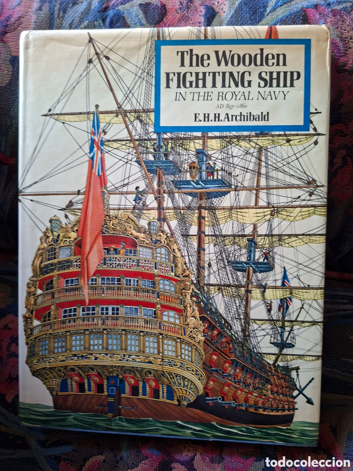 Second hand books: THE WOODEN FIGHTING SHIP, IN THE ROYAL NAVY