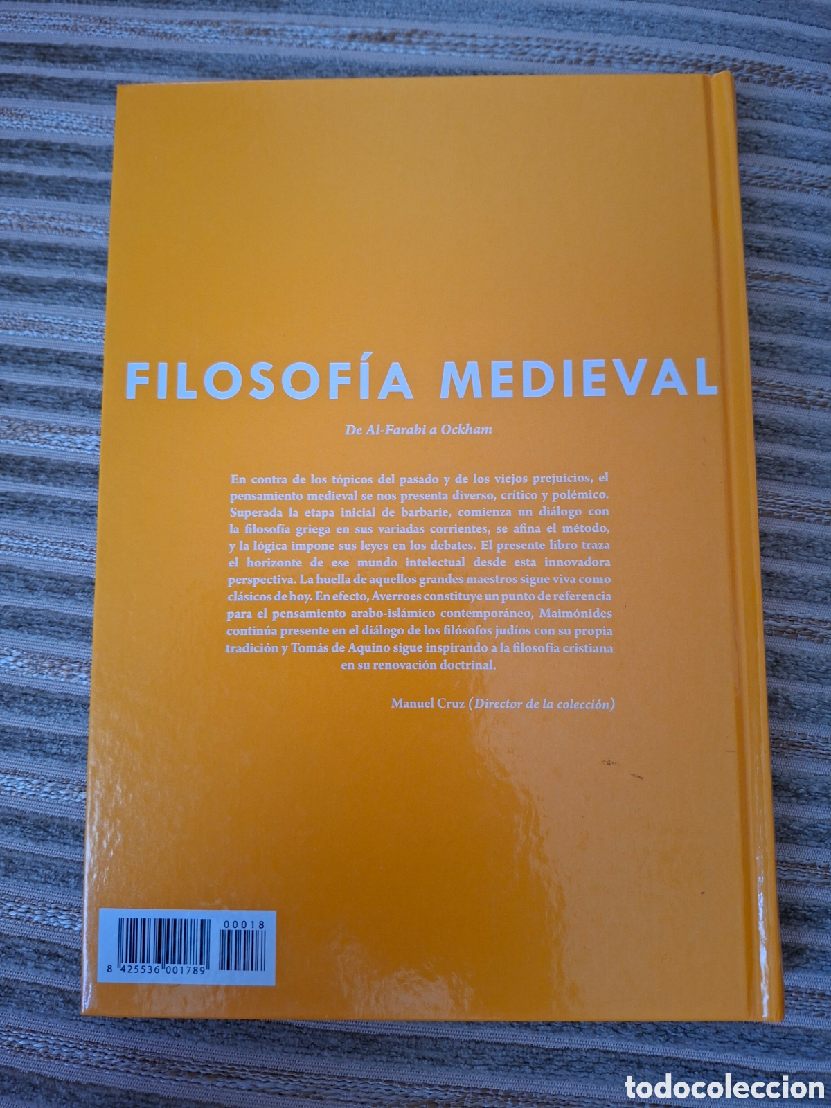 Libros de segunda mano: FILOSOFIA MEDIEVAL, Andr&eacute;s Martinez Lorca - Foto 2