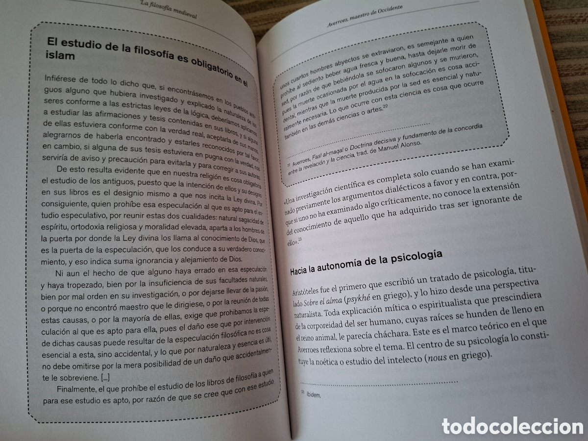 Libros de segunda mano: FILOSOFIA MEDIEVAL, Andr&eacute;s Martinez Lorca - Foto 5