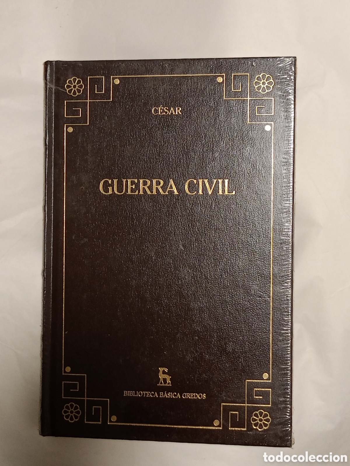 Libros de segunda mano: BIBLIOTECA B&Aacute;SICA GREDOS: GUERRA CIVIL. C&Eacute;SAR.