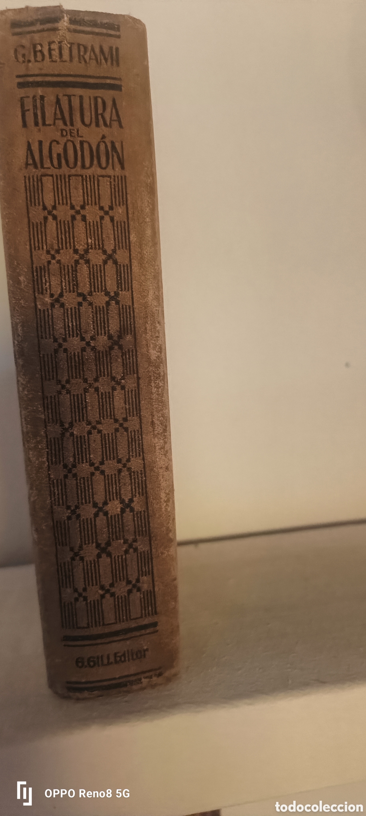 Libros de segunda mano: FILATURA DEL ALGOD&Oacute;N - Manual Te&oacute;rico-Pr&aacute;ctico*