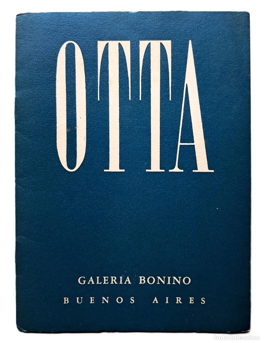 Libros de segunda mano: Francisco Otta - Cat&aacute;logo de una exposici&oacute;n y 4 fotograf&iacute;as - (1952) CHILE