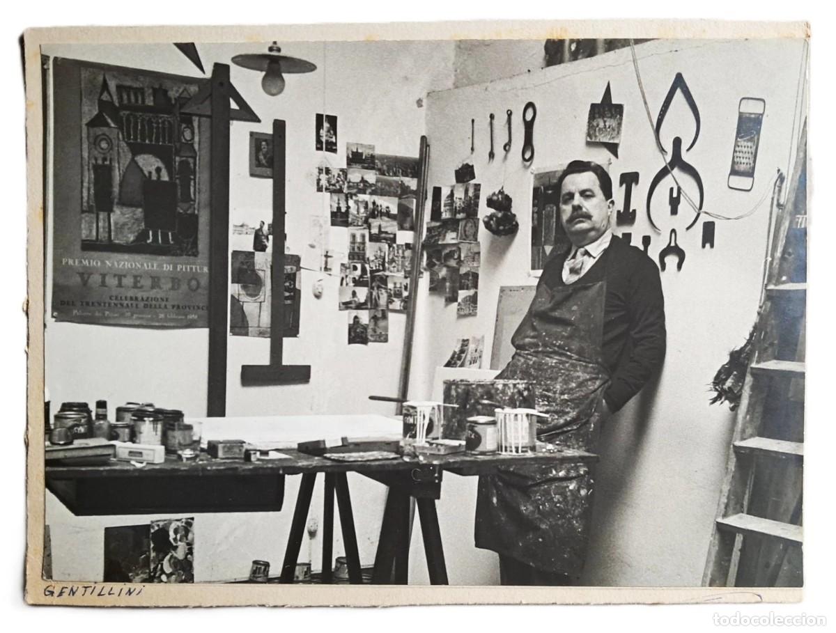 Libros de segunda mano: Fotograf&iacute;a del pintor Franco Gentilini - 16 x 22 cm