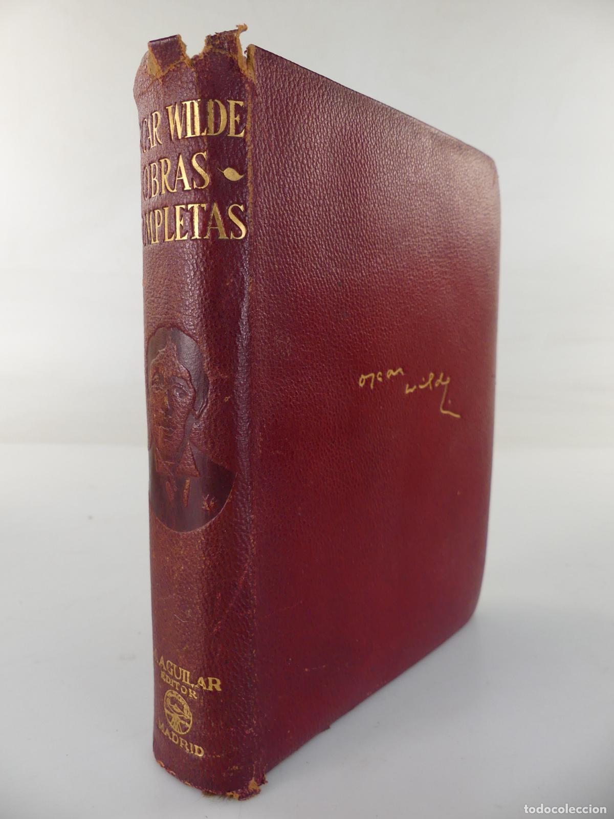 Second hand books: LIBRO - OBRAS COMPLETAS POR OSCAR WILDE - EDITOR AGUILAR