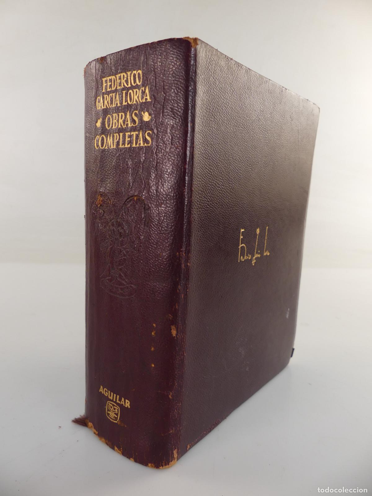 Gebrauchte B&uuml;cher: LIBRO - OBRAS COMPLETAS POR FEDERICO GARCIA LORCA - EDITOR AGUILAR