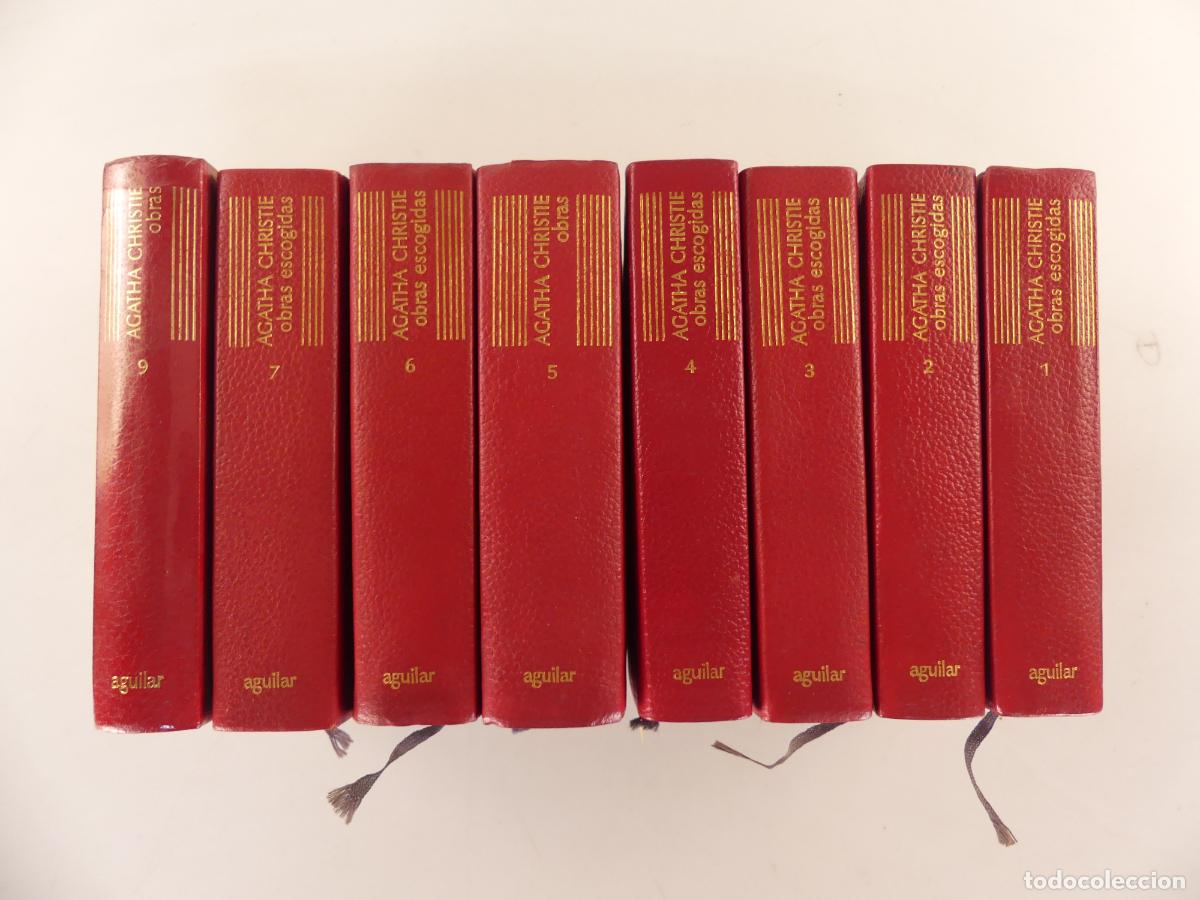 Libri di seconda mano: 8 TOMOS OBRAS POR AGATHA CHRISTIE- EDITOR AGUILAR
