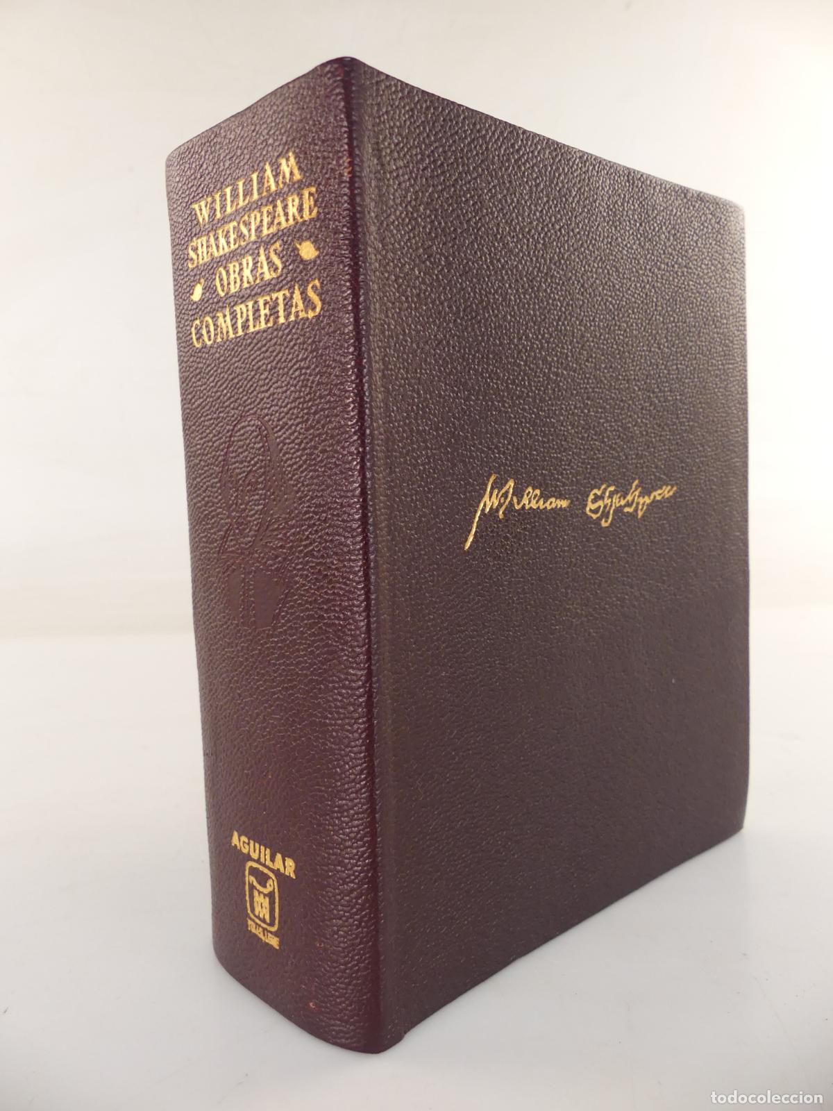 Gebrauchte B&uuml;cher: LIBRO - OBRAS COMPLETAS POR WILLIAM SHAKESPEARE - EDITOR AGUILAR