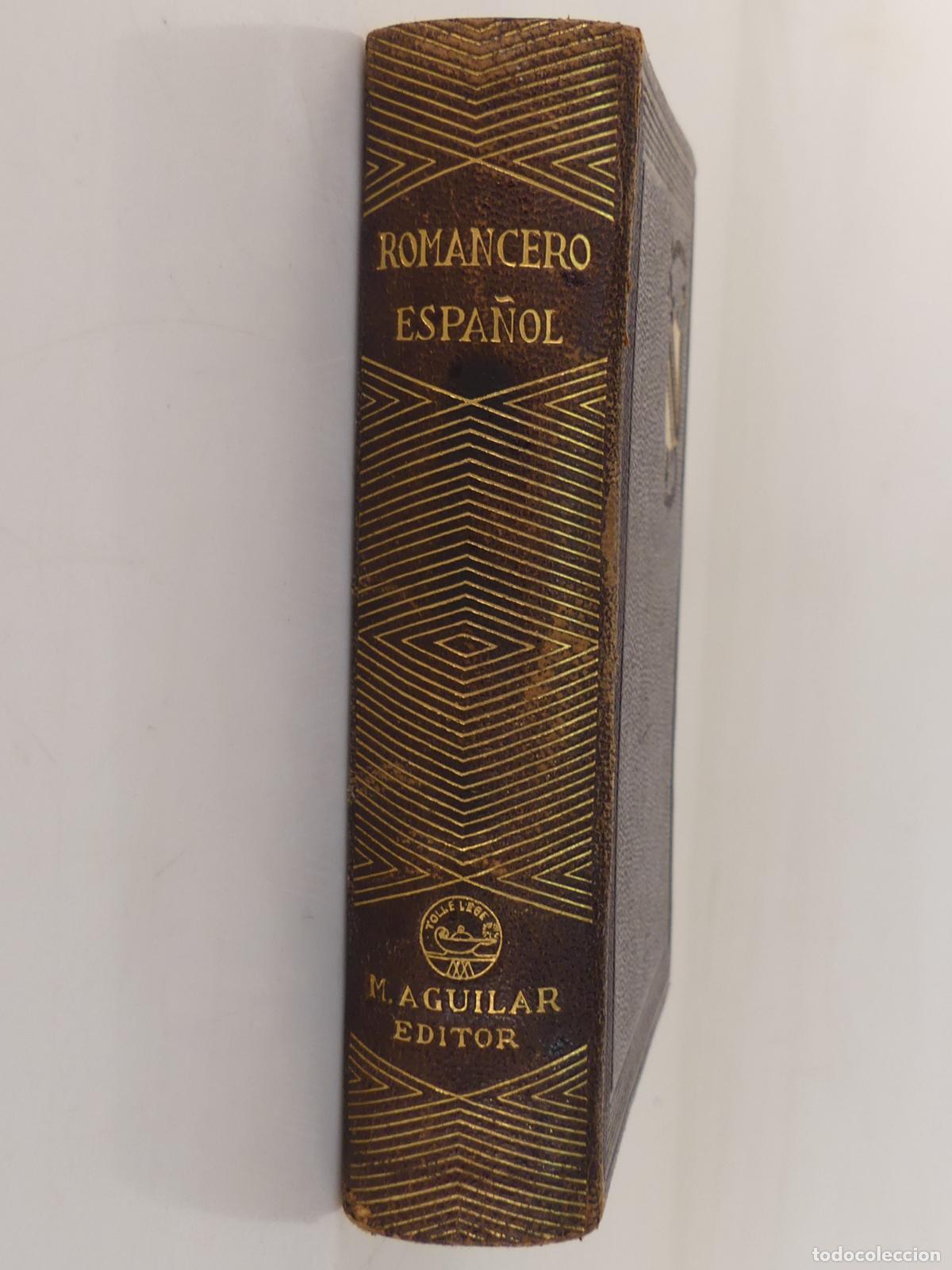 Libros de segunda mano: LIBRO - ROMANCERO ESPA&Ntilde;OL - EDITOR AGUILAR - Foto 2