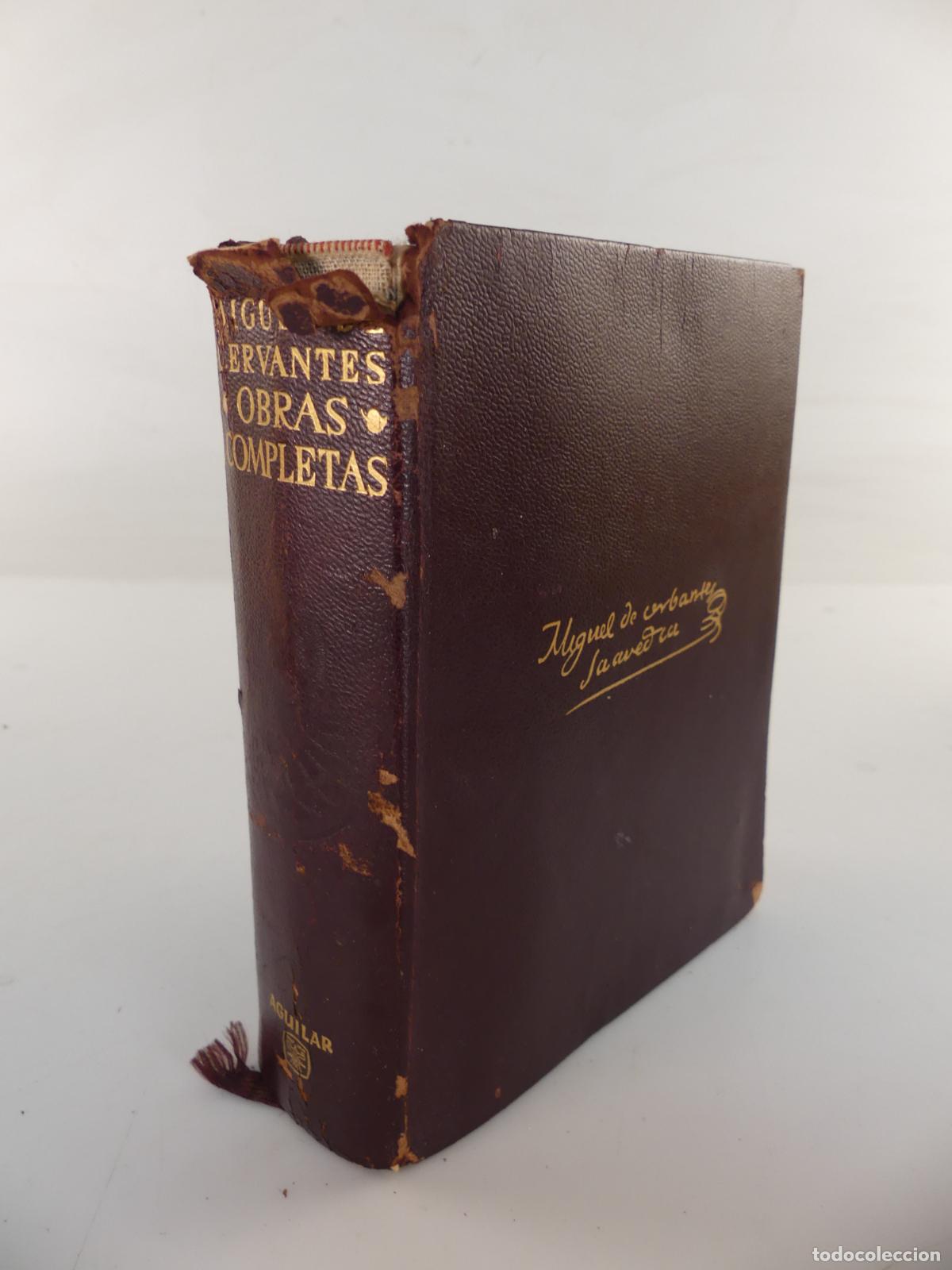 Gebrauchte B&uuml;cher: LIBRO - OBRAS COMPLETAS POR MIGUEL DE CERVANTES - EDITOR AGUILAR