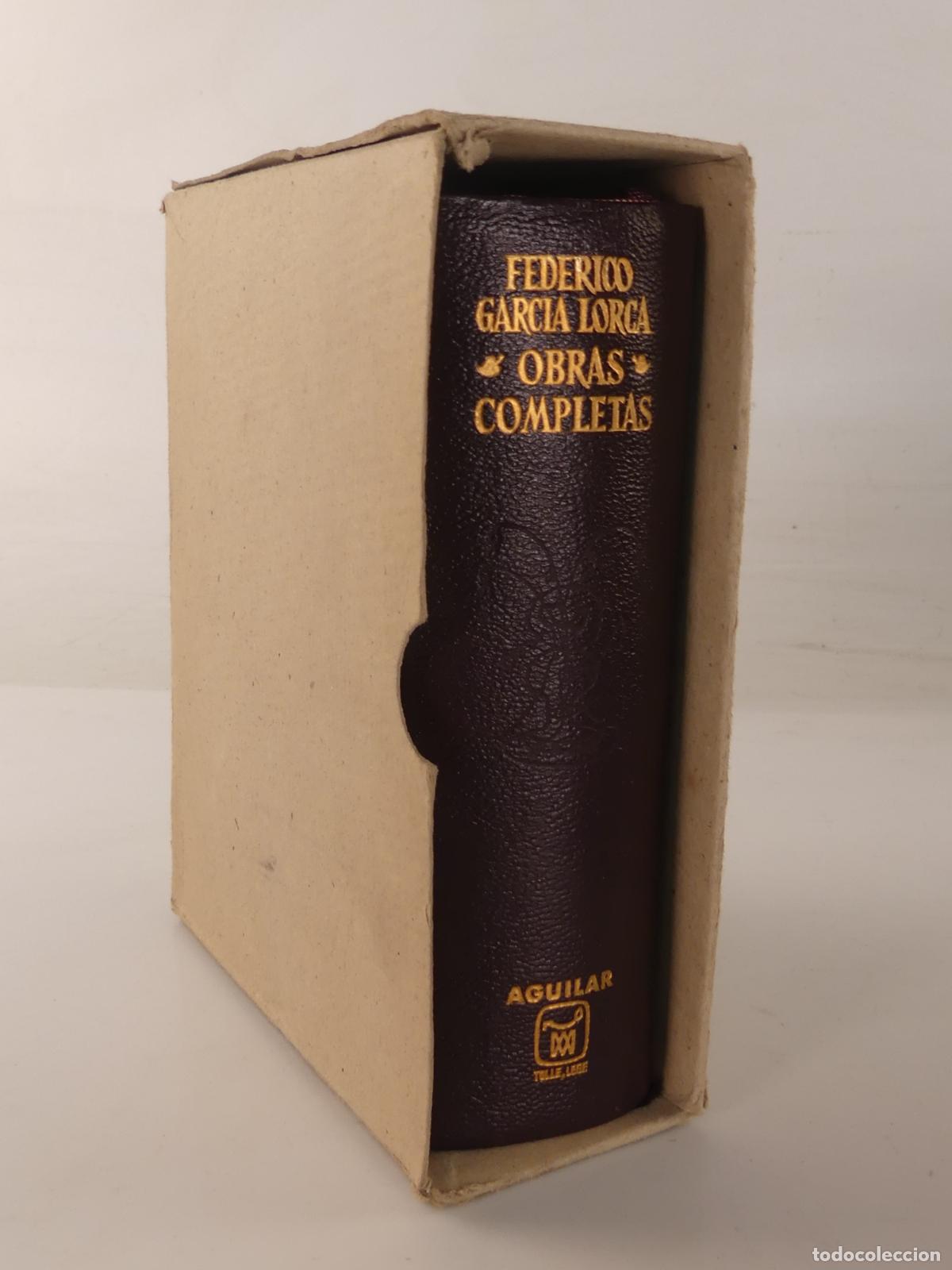 Libri di seconda mano: LIBRO - OBRAS COMPLETAS POR FEDERICO GARCIA LORCA - EDITOR AGUILAR