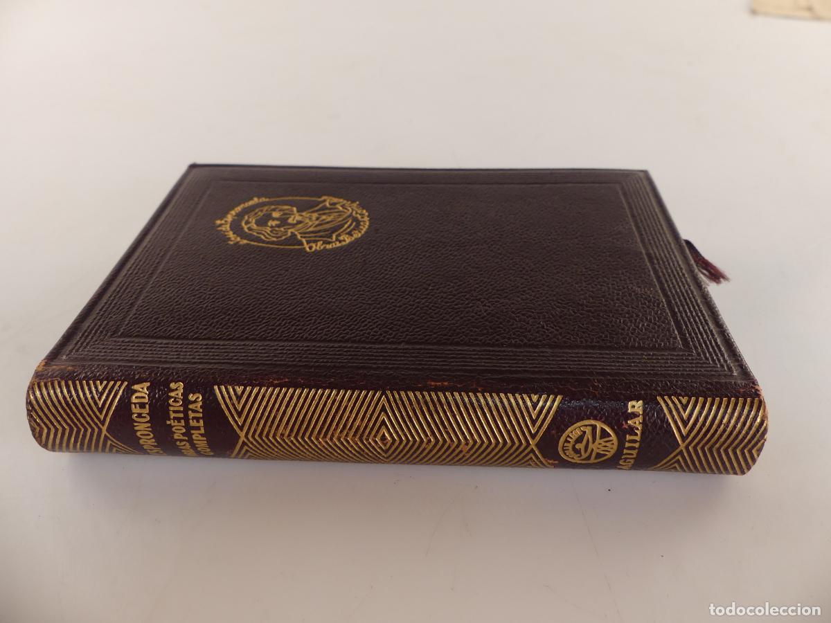 Second hand books: LIBRO - OBRAS POETICAS COMPLETAS POR JOSE DE ESPRONCEDA - EDITOR AGUILAR