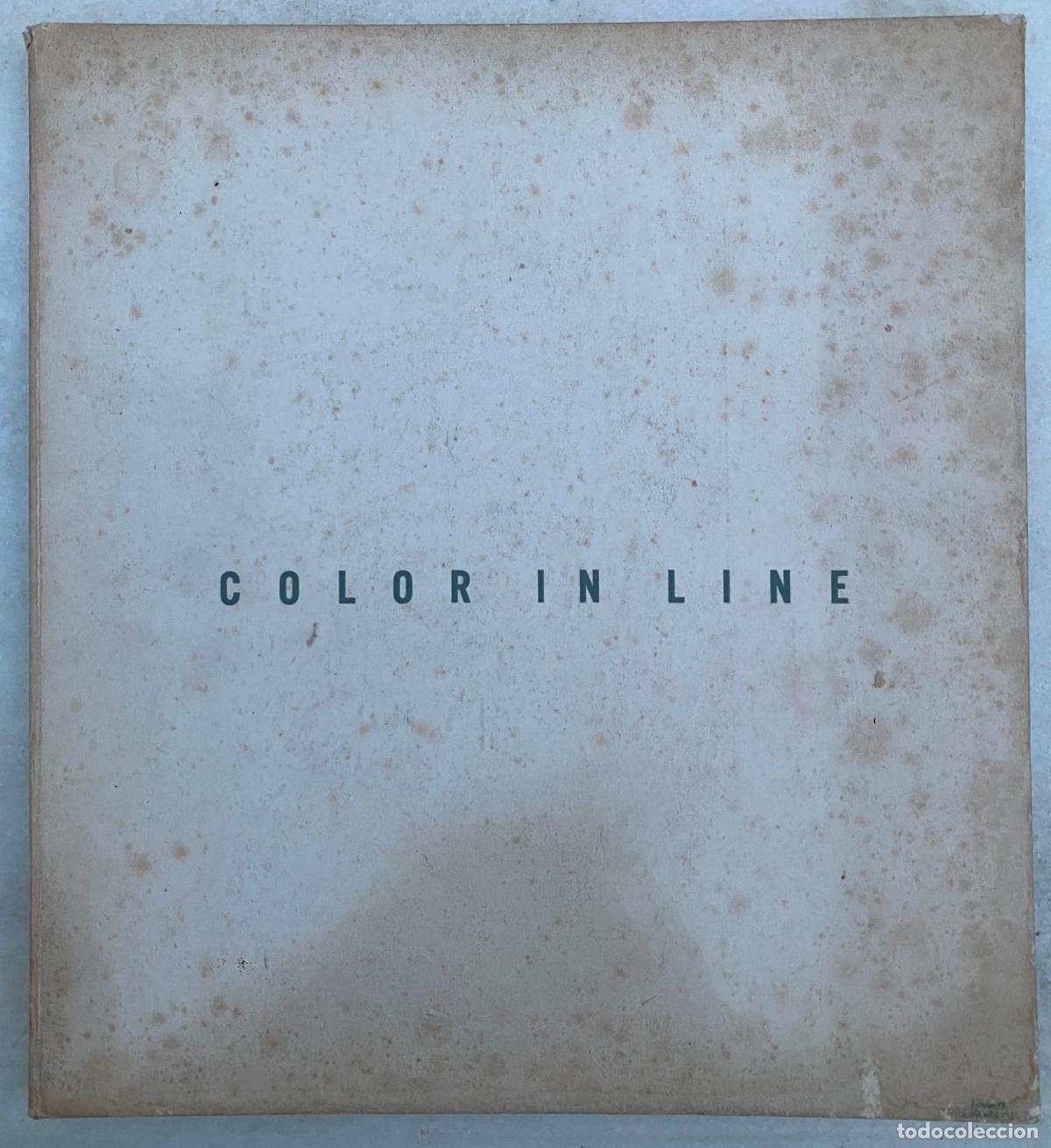 Libros de segunda mano: [OPT-ART.] Color in line by Albert Gregory. New Halen, Connecticut. Yale University. 1960.