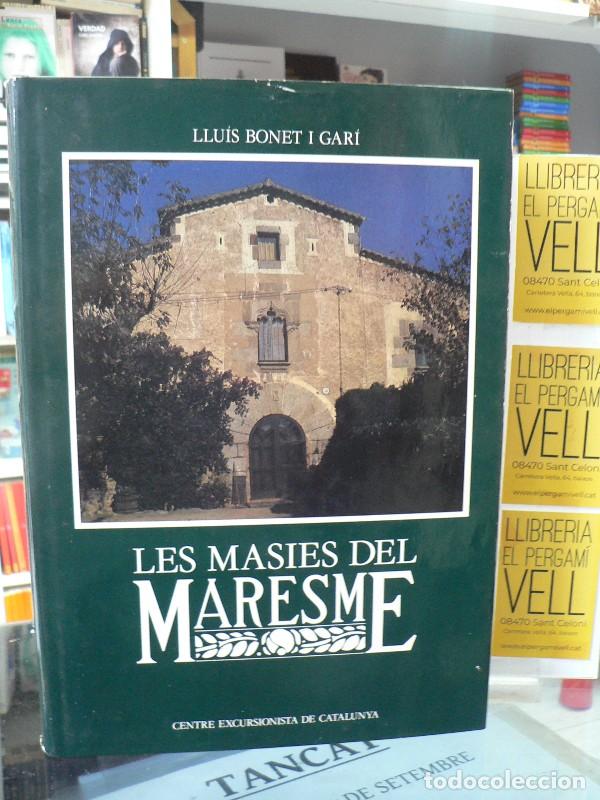 Libros de segunda mano: Les Masies del Maresme - Llu&iacute;s Bonet Gar&iacute; - Editorial Montblanc-mart&iacute;n - Monografies Locals