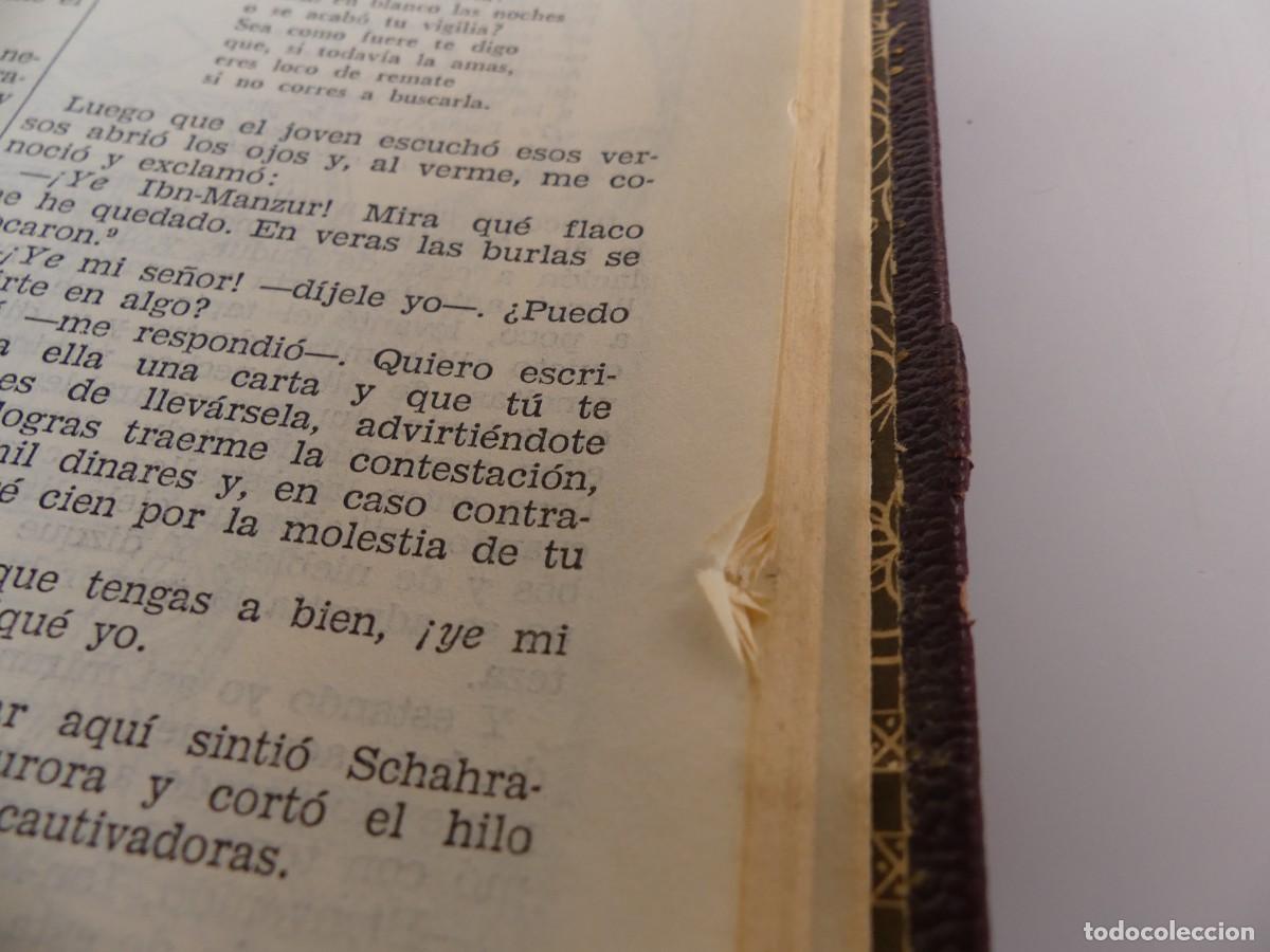 Libros de segunda mano: 3 TOMOS DE LIBRO DE LAS MIL Y UNA NOCHE EDITOR AGUILAR - Foto 8