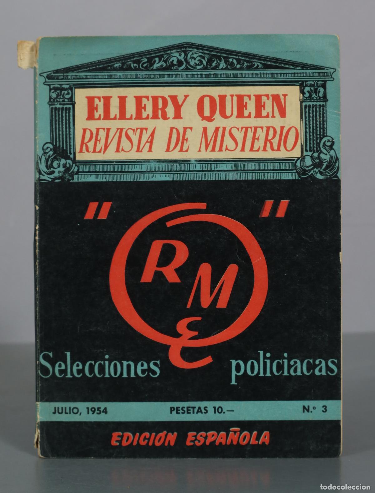 Libros de segunda mano: Ellery Queen Revista de Misterio - Selecciones Policiacas - Editorial Ahr