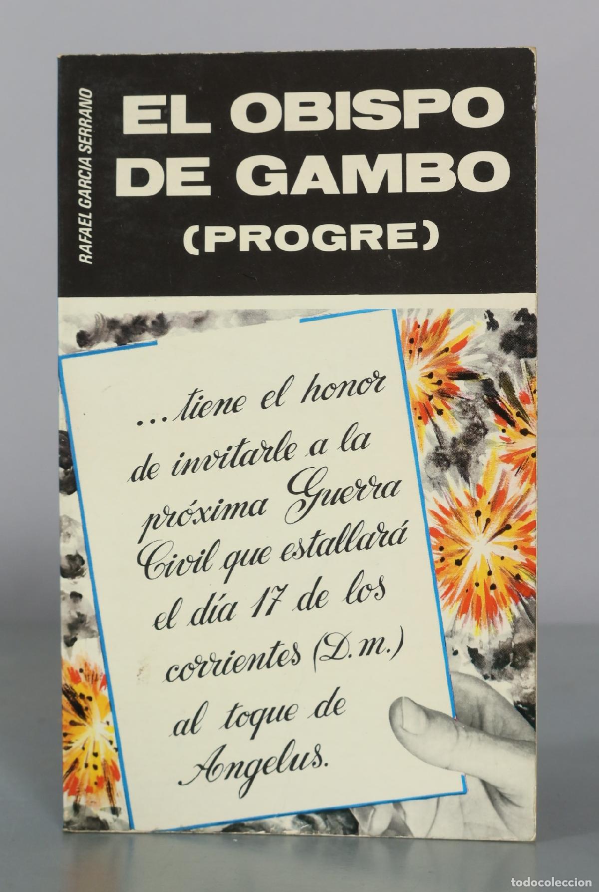 Second hand books: El obispo de Gambo (Progre) - Rafael Garc&iacute;a Serrano