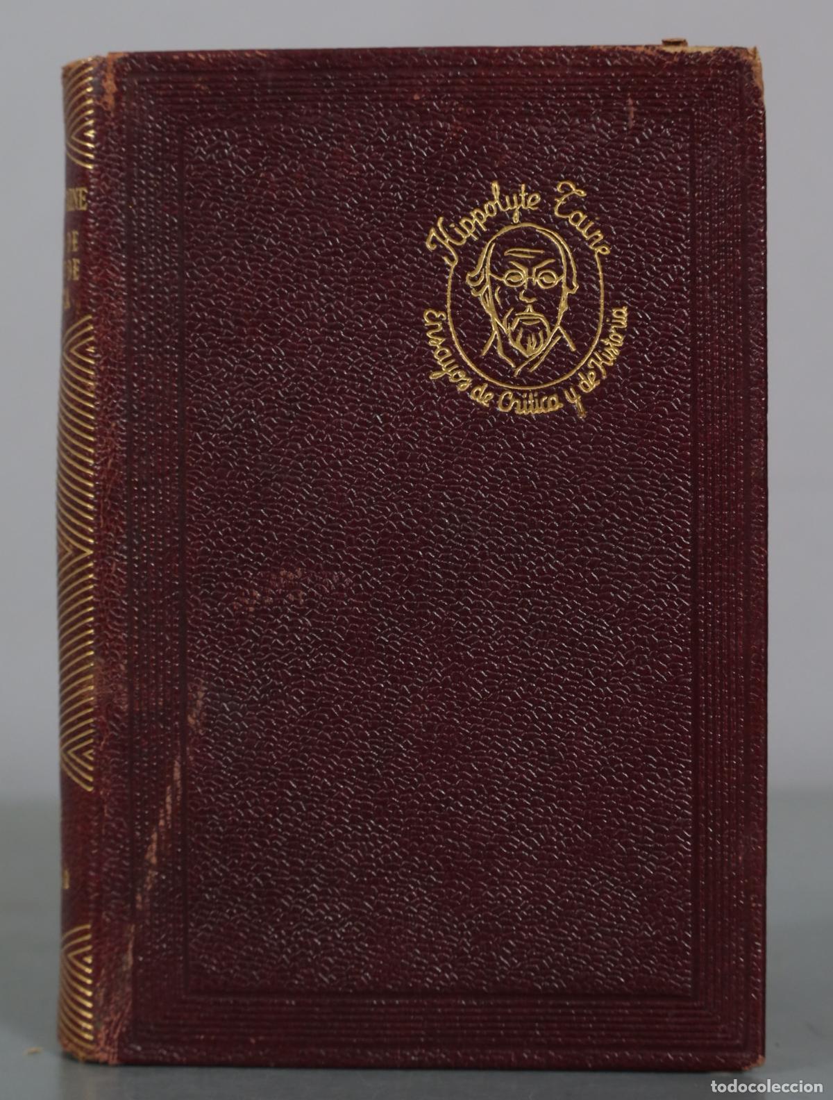 Second hand books: Ensayos de cr&iacute;tica y de historia - Hippolyte Adolphe Taine - Aguilar 1953