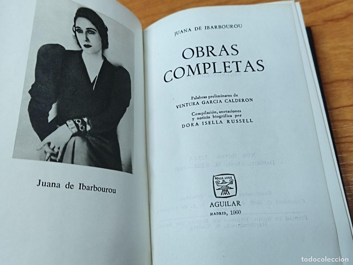 Libros de segunda mano: Obras Completas - Juana de Ibarbourou - Aguilar 1960 - Foto 2